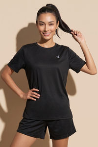 Zelocity Quick Dry Relaxed Top - Black Beauty — thumbnail 1